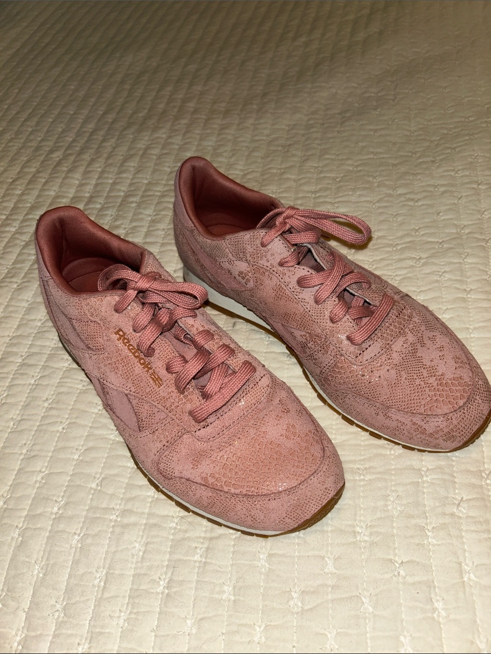 Reebok Women’s Pink Classic Sneakers